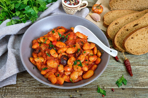 Alubias blancas en salsa de tomate Olé Familia Choice