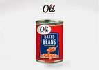 Olé baked beans