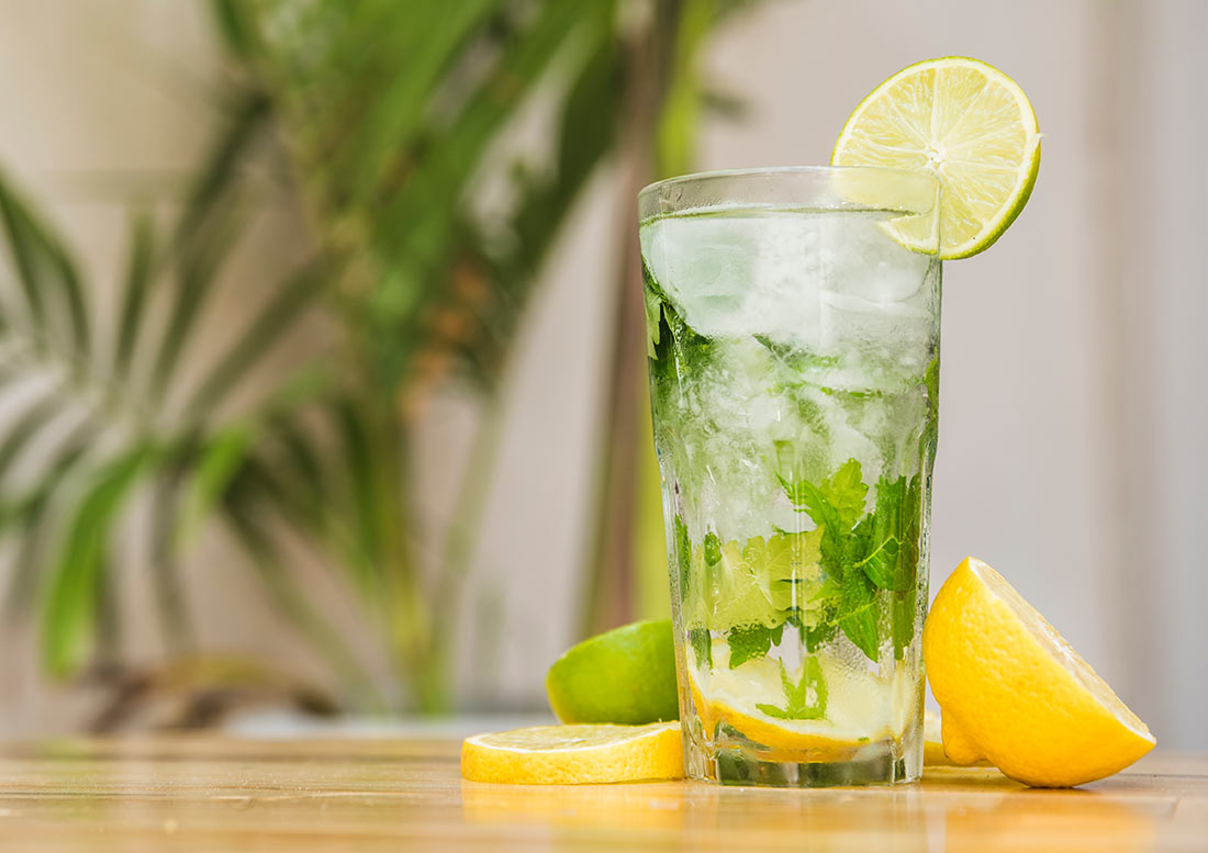 Santa Lemon & Lime refresco
