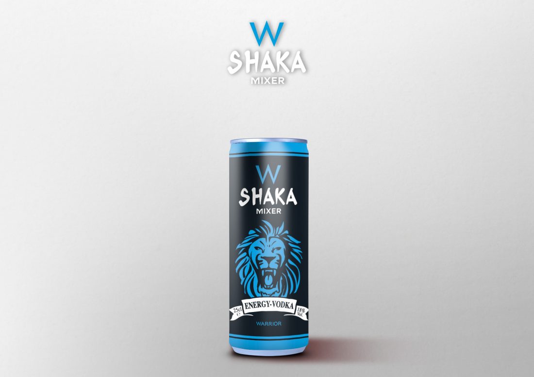 Shaka Mixer Energy-Vodka 18%