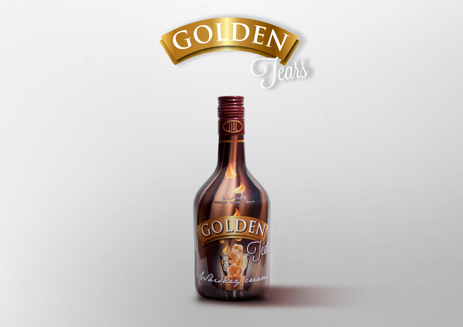 crema de whisky golden tears exportación de licores