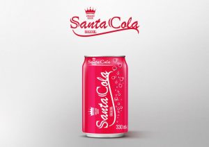 refrescos y bebidas no alcohólicas santa cola