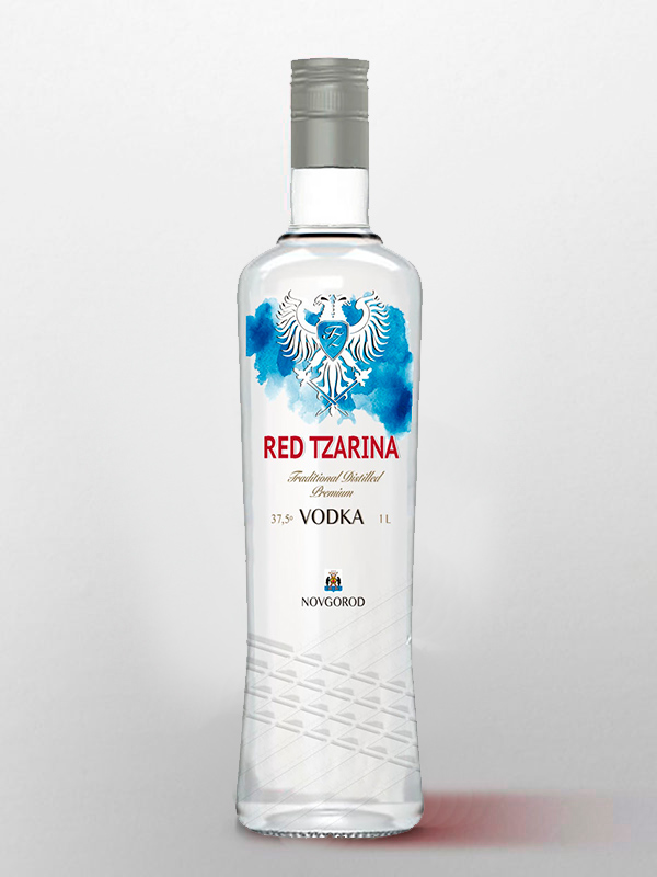 vodka red tzarina importar